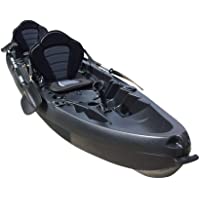 Cambridge Kayaks ES- Sun Fish TÁNDEM SÓLO 2 + 1-Negro RIGIDO